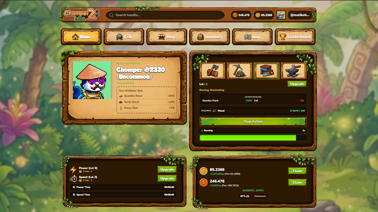 Chomperz NFT Multiplayer